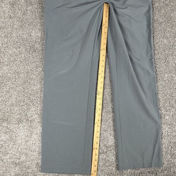 Adidas Pants Mens 36x32 Gray Ultimate 365 Standard Fit Golf Chino Grip Waist - Picture 6 of 9